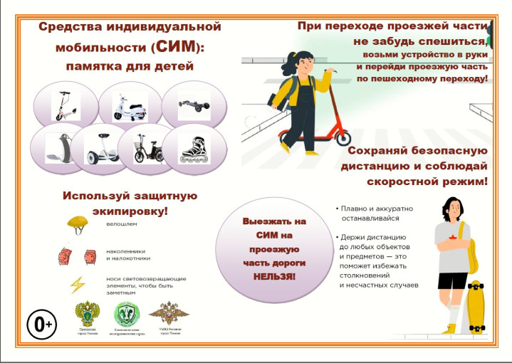 Правила дорожной безопасности при использовании СИМ Правила дорожной безопасности при использовании СИМ.
